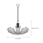Arsole Individual Creativity Fabric Crystal Chandelier