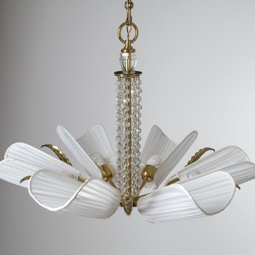 Arsole Individual Creativity Fabric Crystal Chandelier