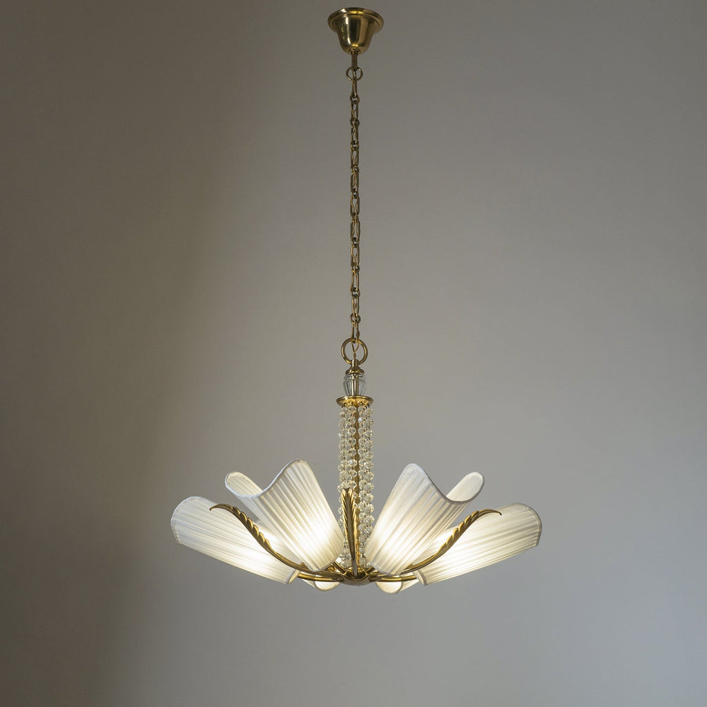Arsole Individual Creativity Fabric Crystal Chandelier