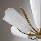 Arsole Individual Creativity Fabric Crystal Chandelier