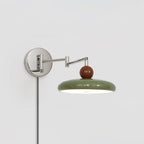 Aira  Plug-in Wall Lamp Green/Beige