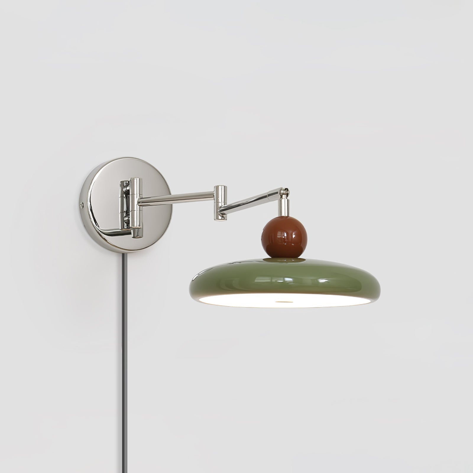 Aira  Plug-in Wall Lamp Green/Beige