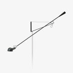 Aella Modern Minimalist Long Arm Wall Lamp