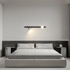 Elarise Brass Glass Minimalist Wall Light