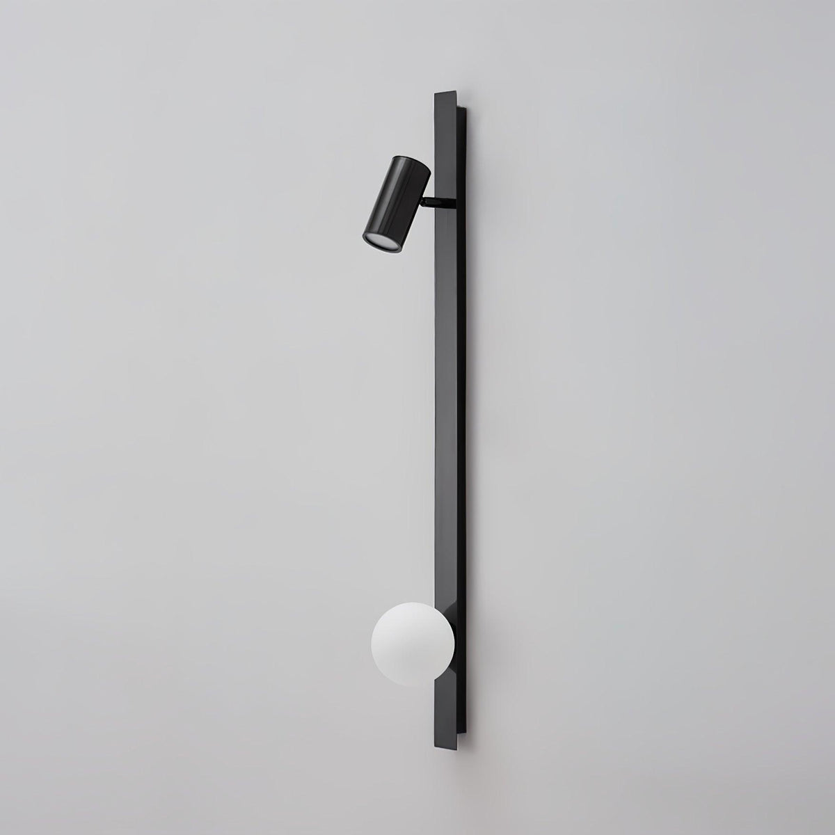 Elarise Brass Glass Minimalist Wall Light