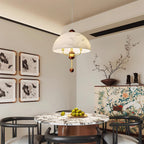Lonzo Pendant Lamp Fabric Dome
