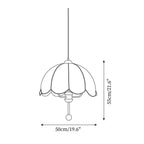 Lonzo Pendant Lamp Fabric Dome