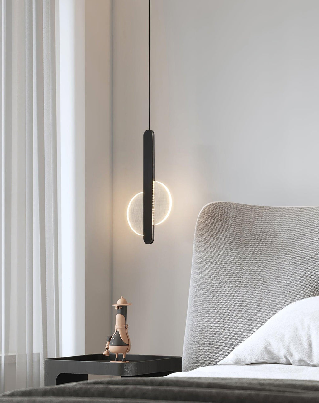 Aurora Minimalist Glass Pendant Light
