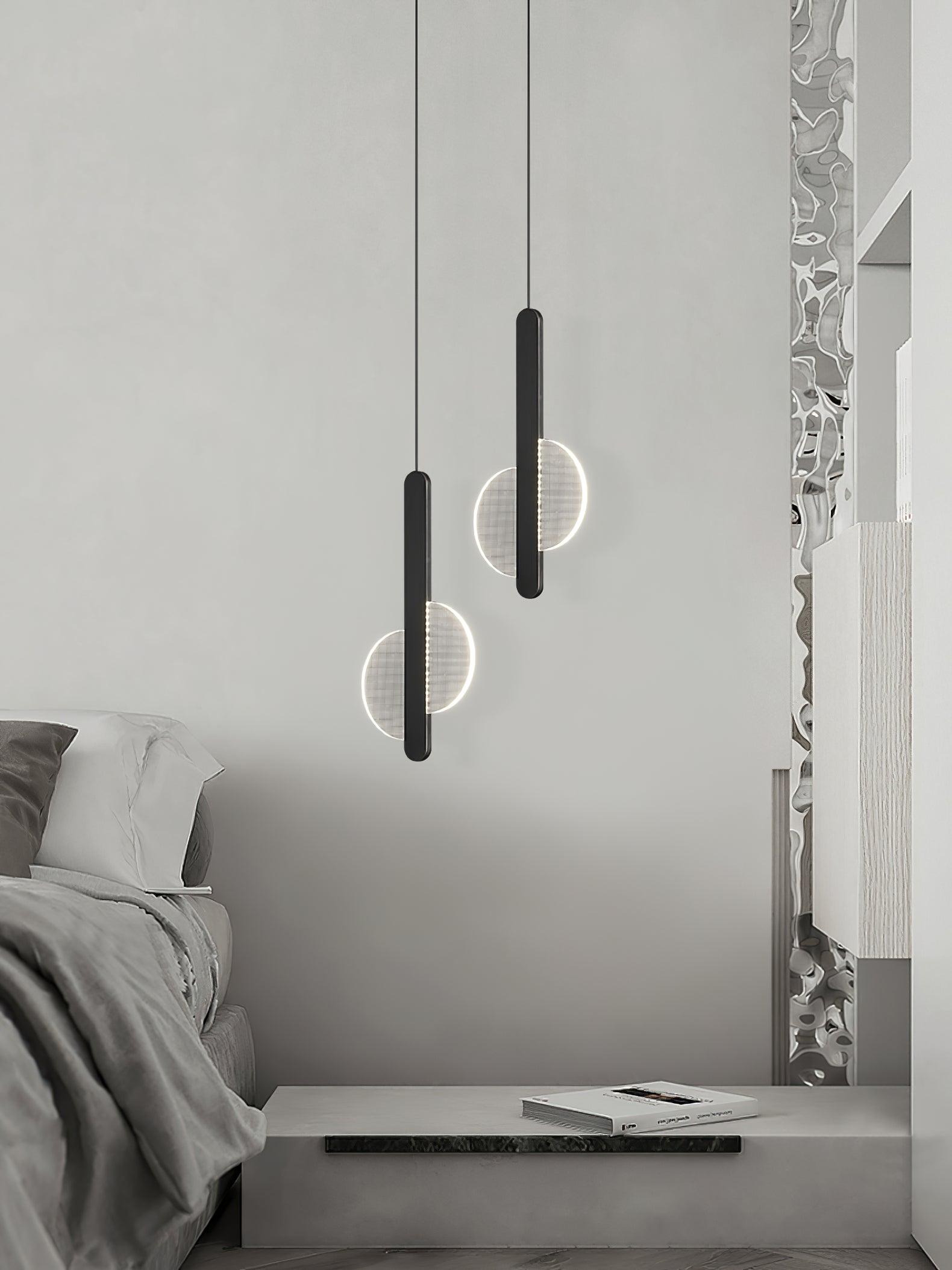 Aurora Minimalist Glass Pendant Light