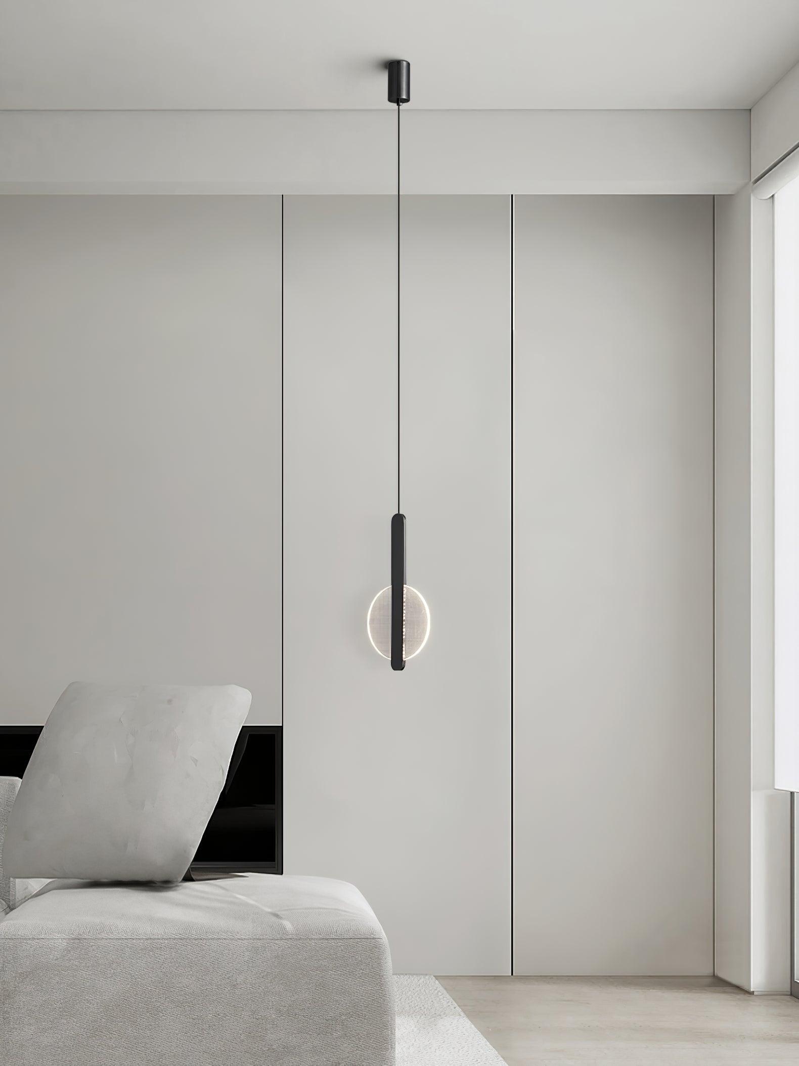 Aurora Minimalist Glass Pendant Light
