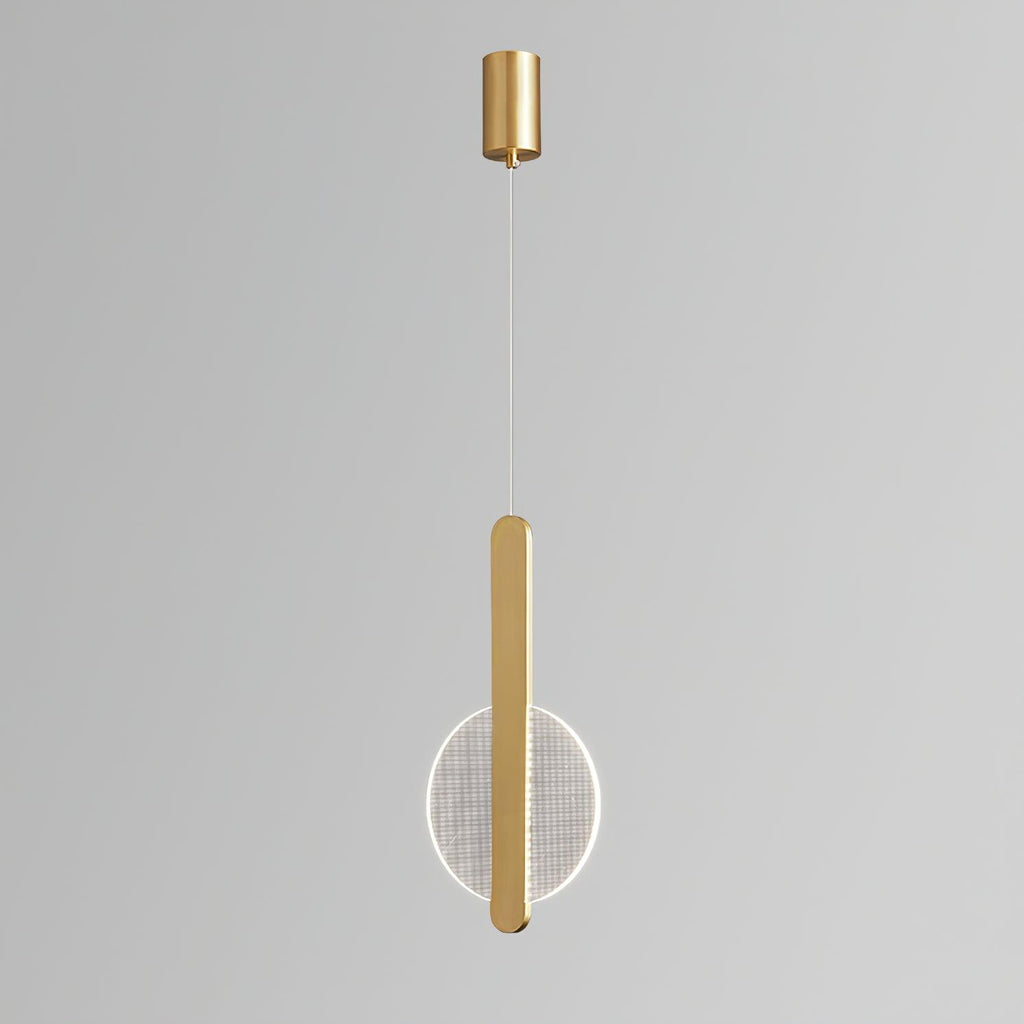 Aurora Minimalist Glass Pendant Light