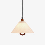 Alcaria Premium Nordic Art Fabric Wood Pendant Lamp