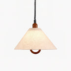 Alcaria Premium Nordic Art Fabric Wood Pendant Lamp