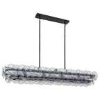 Loren Modern Glass & Metal Chandelier