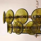 Ventilo Amber Murano Glass Chandelier - image 15