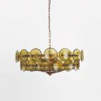 Ventilo Amber Murano Glass Chandelier - image 17