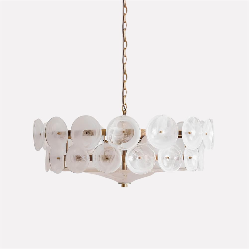Ventilo Amber Murano Glass Chandelier - image 18