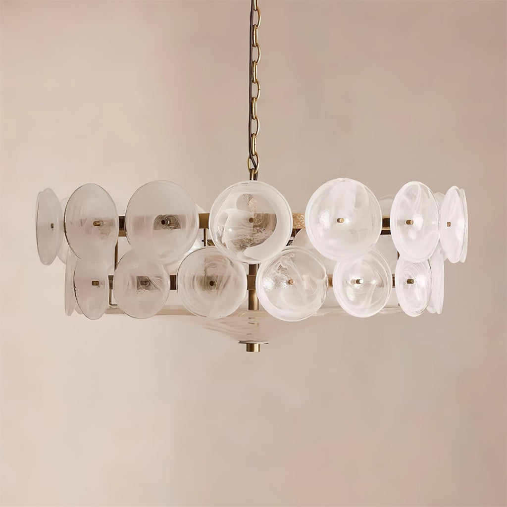 Ventilo Amber Murano Glass Chandelier - image 9
