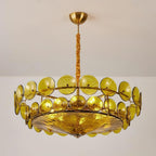 Ventilo Amber Murano Glass Chandelier - image 28