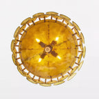Ventilo Amber Murano Glass Chandelier - image 10