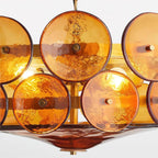 Ventilo Amber Murano Glass Chandelier - image 24