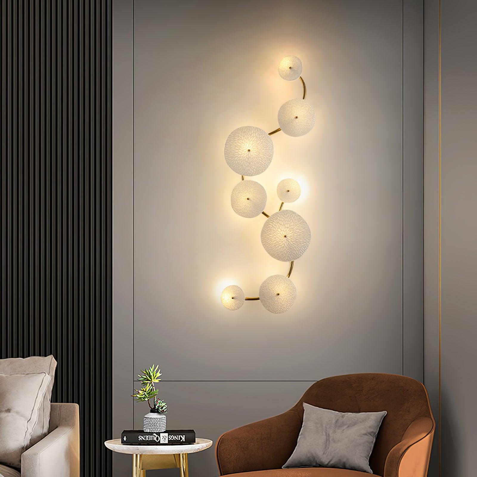 Jesse Elegance Nordic Art Petal Wall Lamp