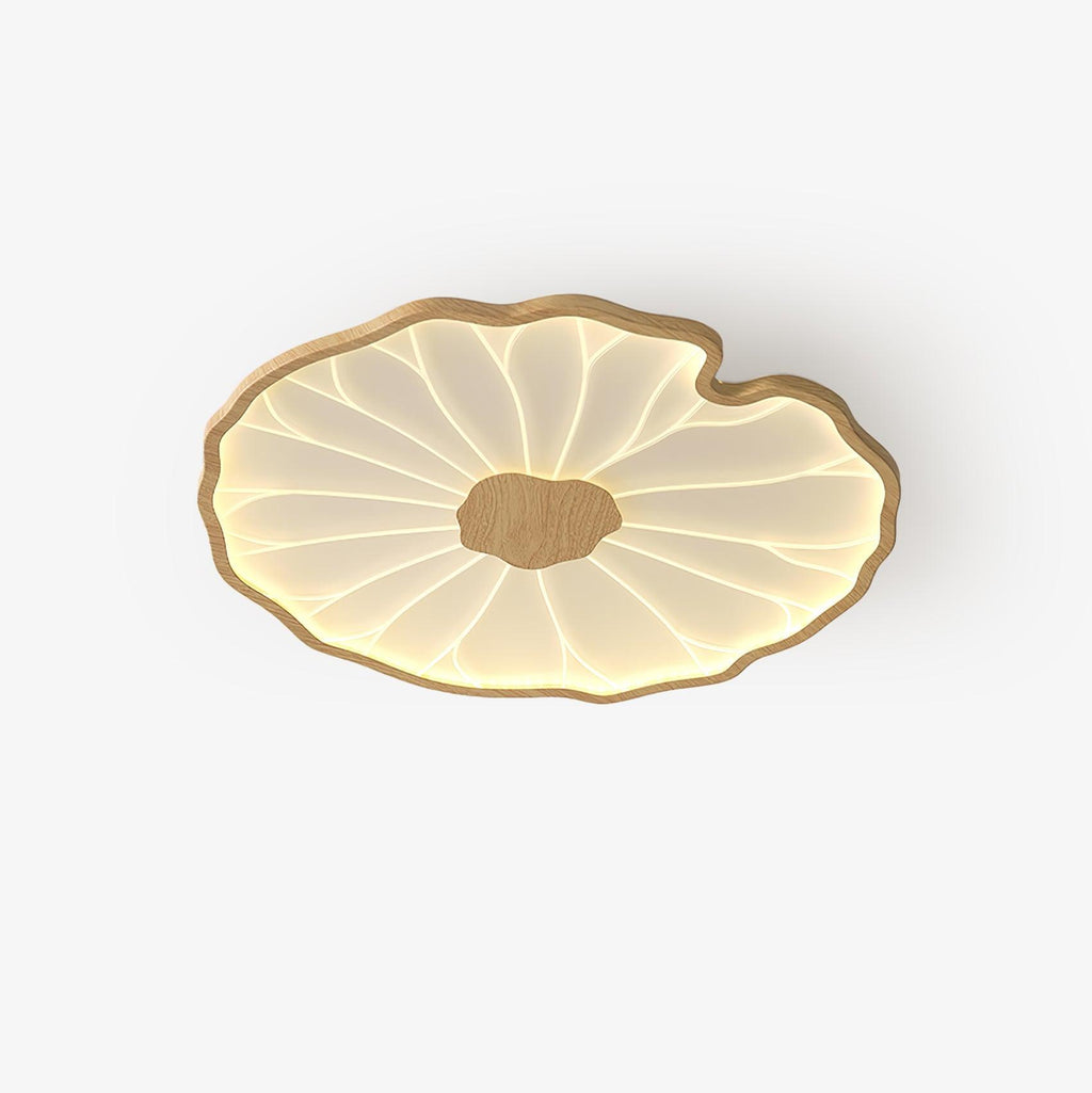 Solara Floral Wooden Ceiling Light - image 1