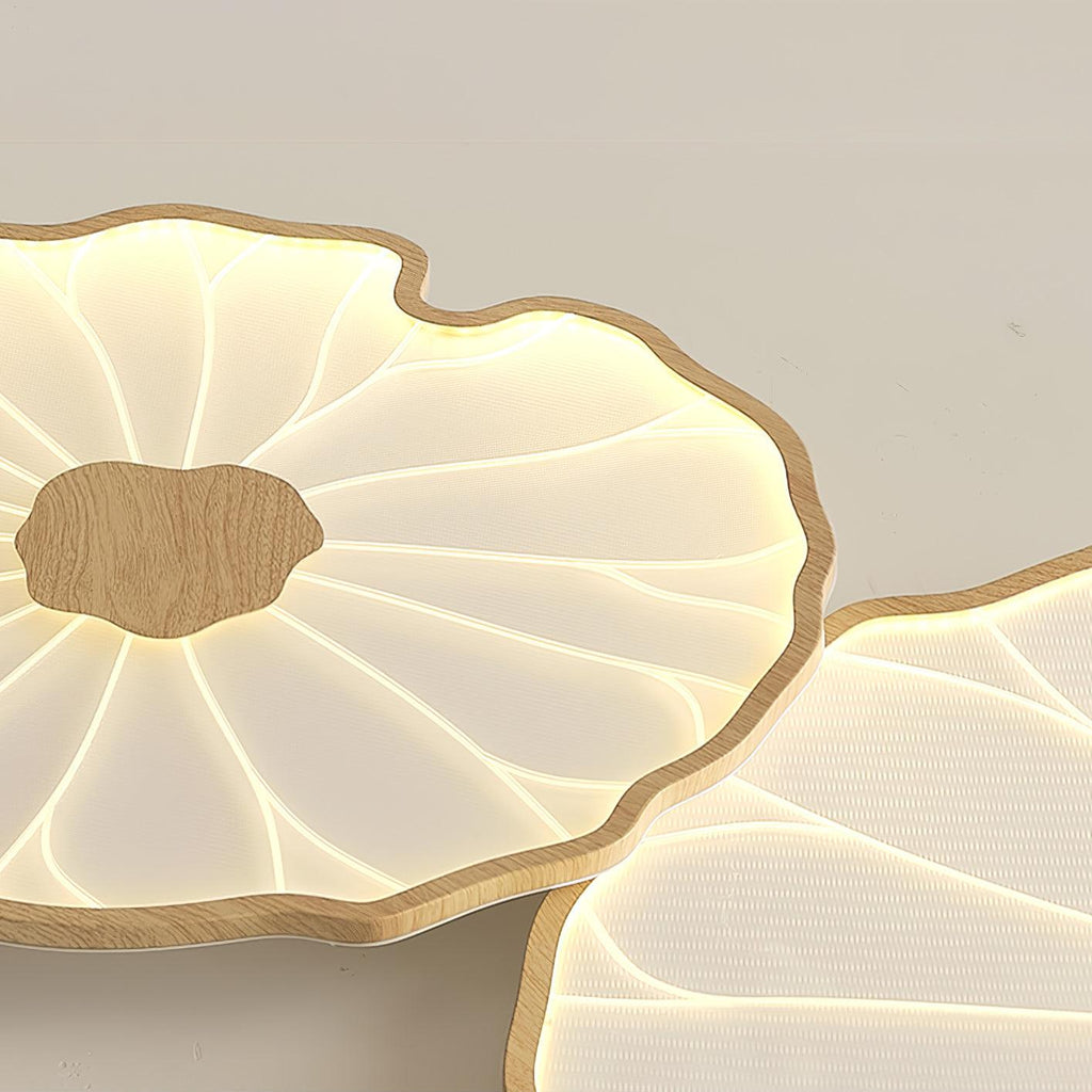 Solara Floral Wooden Ceiling Light - image 36