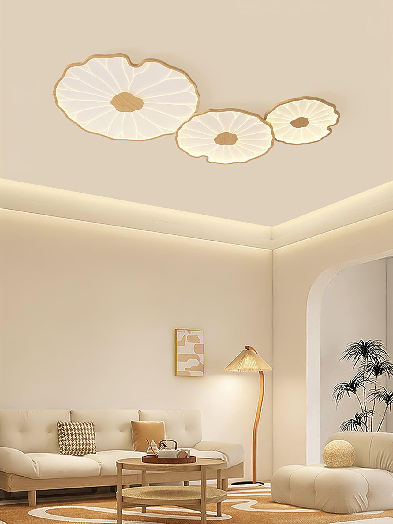 Solara Floral Wooden Ceiling Light - image 22