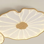 Solara Floral Wooden Ceiling Light - image 3