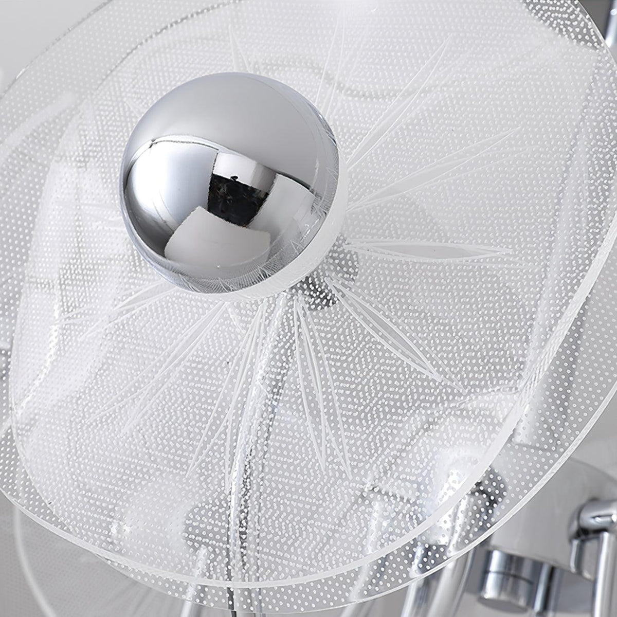 Lotus Wall Lamp Acrylic Disc