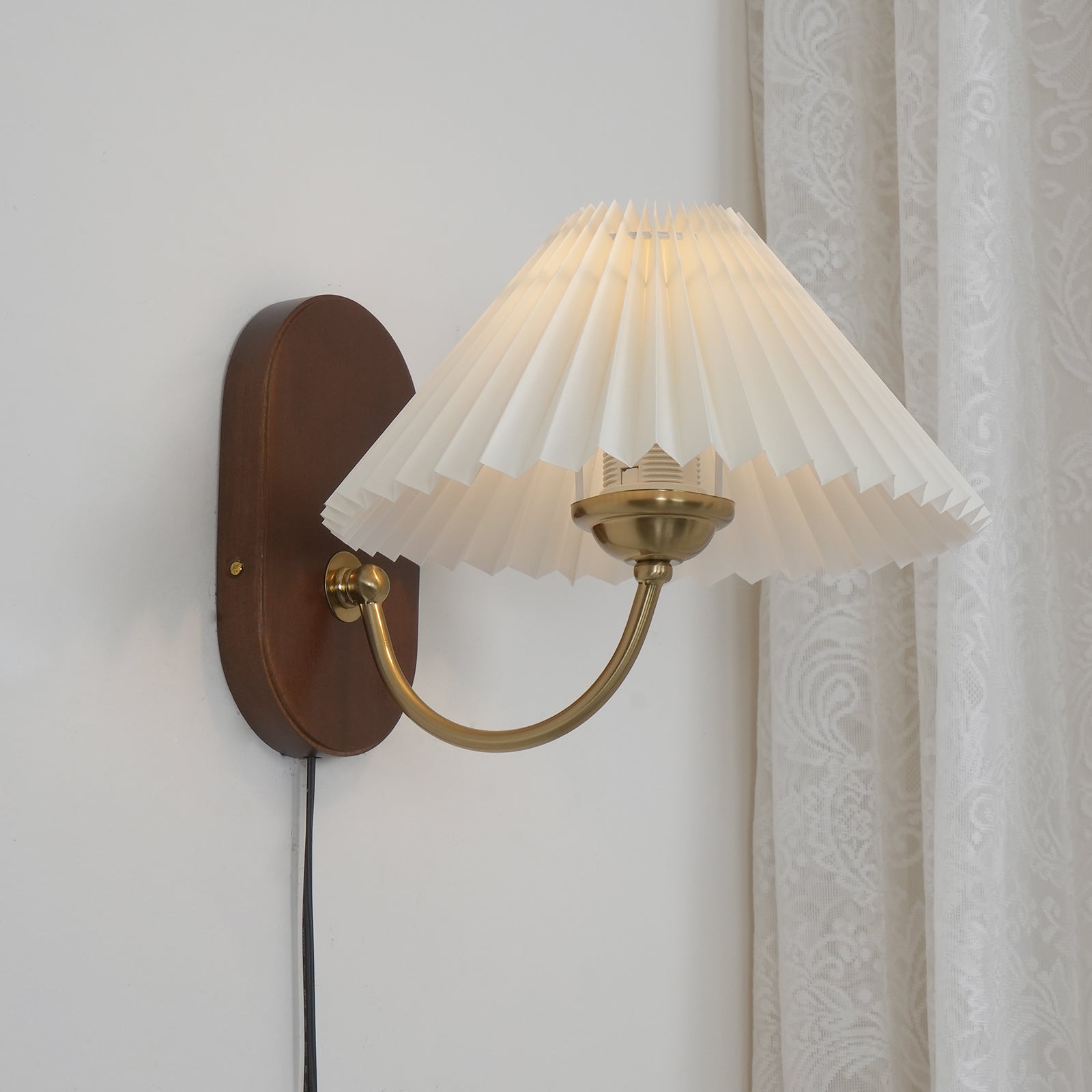 Auburn Plug In Wall Lamp