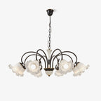 Umiron Gothic Iron Glass Chandelier