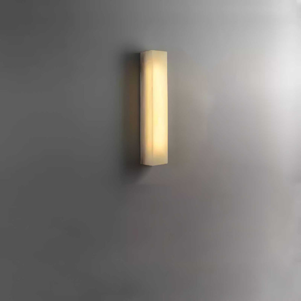 Irina Cylindrical Alabaster Wall Light