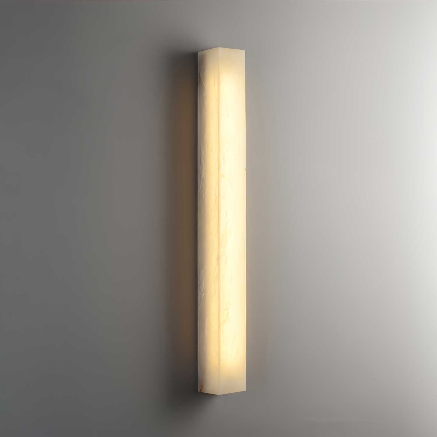 Irina Cylindrical Alabaster Wall Light