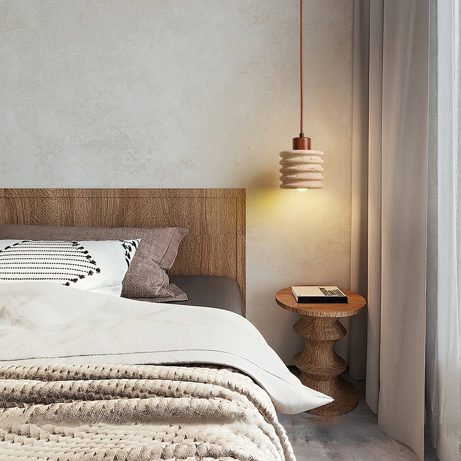 Burlat  Pendant Light  Travertine