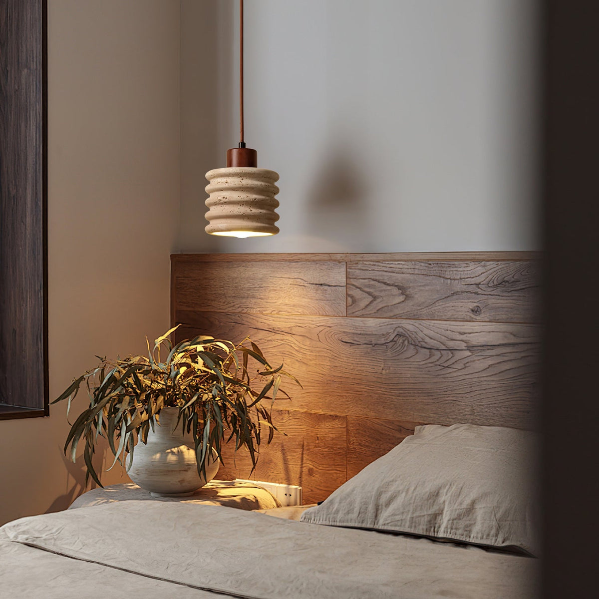 Burlat  Pendant Light  Travertine