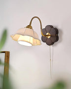 Maribel Vintage Flower Wall Lamp