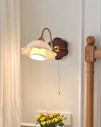 Maribel Vintage Flower Wall Lamp