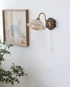 Maribel Vintage Flower Wall Lamp