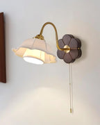 Maribel Vintage Flower Wall Lamp