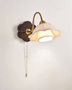 Maribel Vintage Flower Wall Lamp