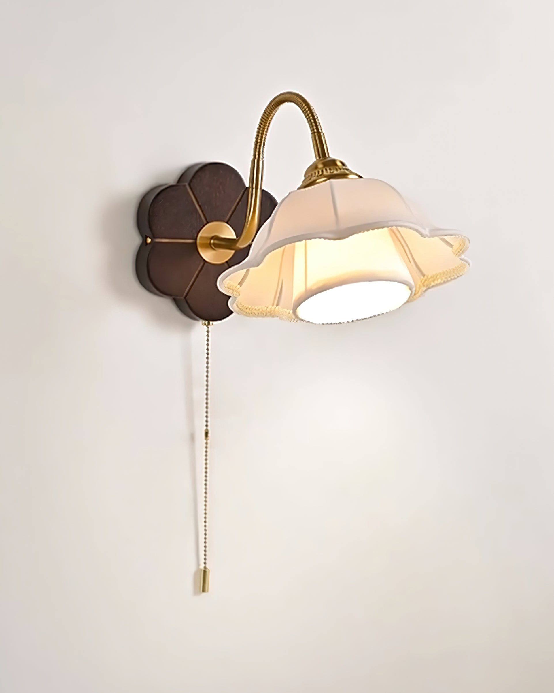Maribel Vintage Flower Wall Lamp