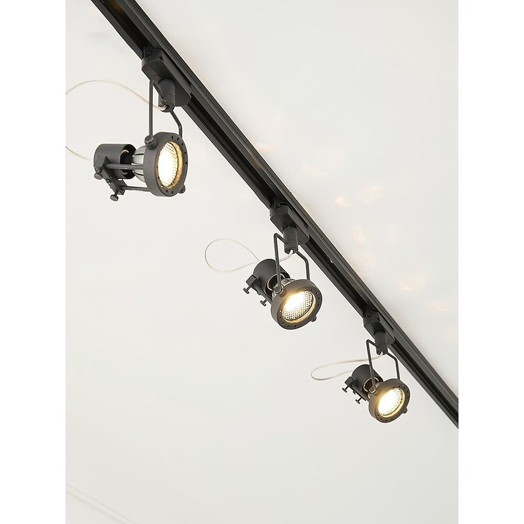 Ivelor Vintage Industrial Glass Track Lights