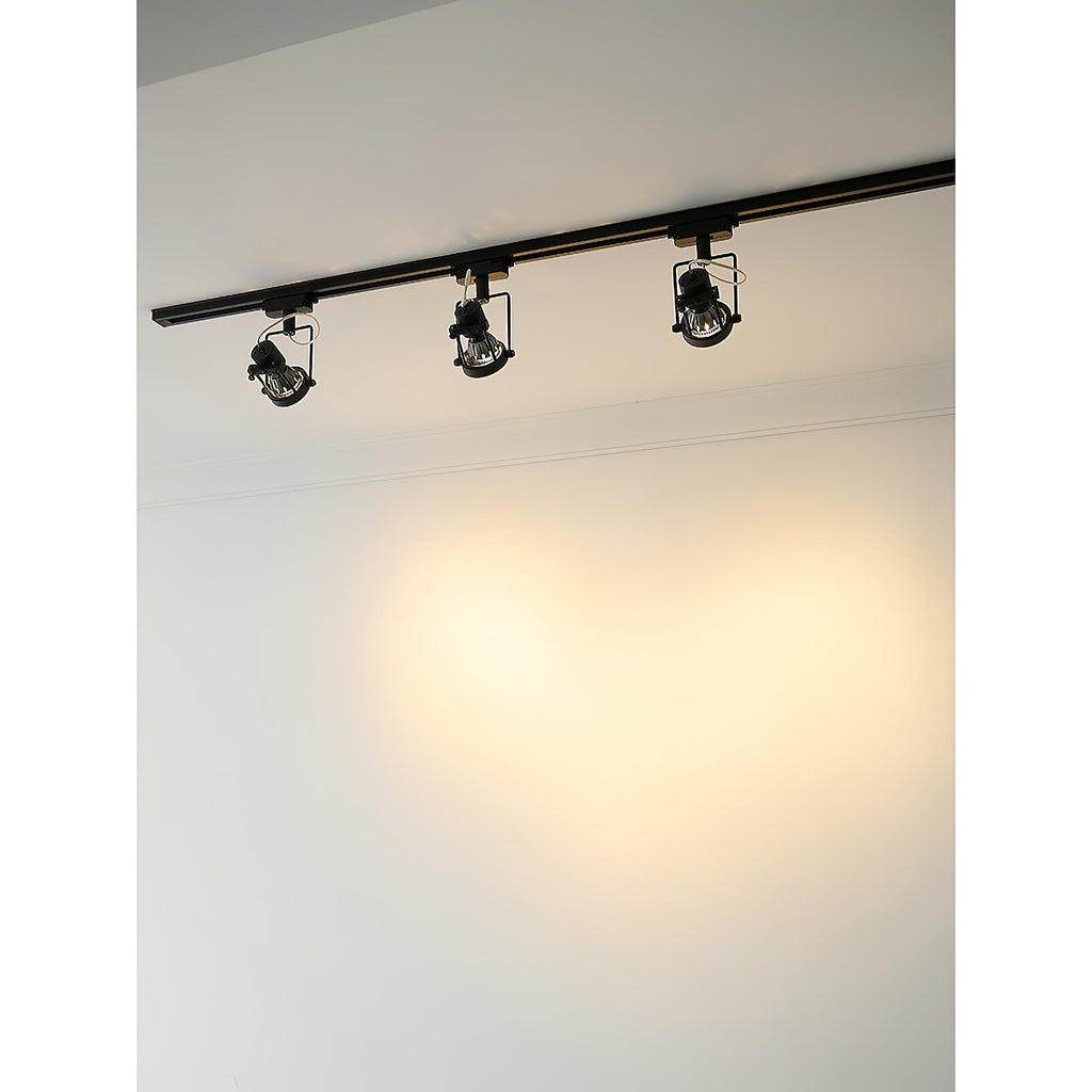 Ivelor Vintage Industrial Glass Track Lights