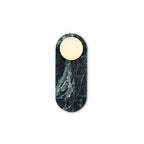 Avi Oval Wall Lamp  Marble