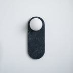 Lucie Premium Nordic Oval Marble Glass Wall Lamp