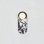 Lucie Premium Nordic Oval Marble Glass Wall Lamp