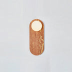 Lucie Premium Nordic Oval Marble Glass Wall Lamp