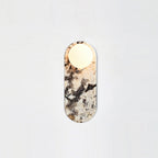 Lucie Premium Nordic Oval Marble Glass Wall Lamp